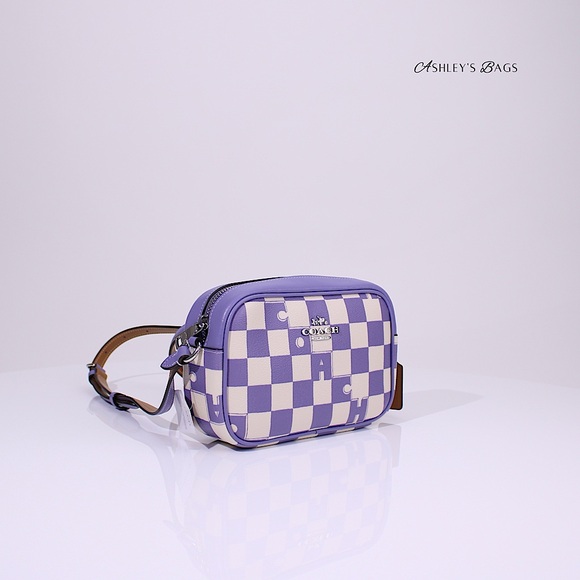 Coach Mini Jamie Camera Bag With Checkerboard Print - Picture 2 of 8
